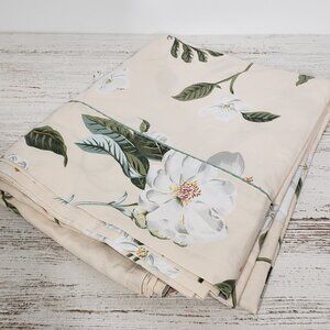 Crown Crafts Williamsburg  Cream Green White  Magnolia  Full Flat Sheet
